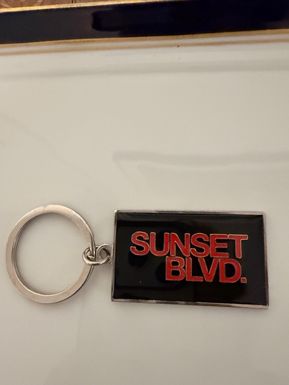 Broadway memories! Sunset Blvd Keychain